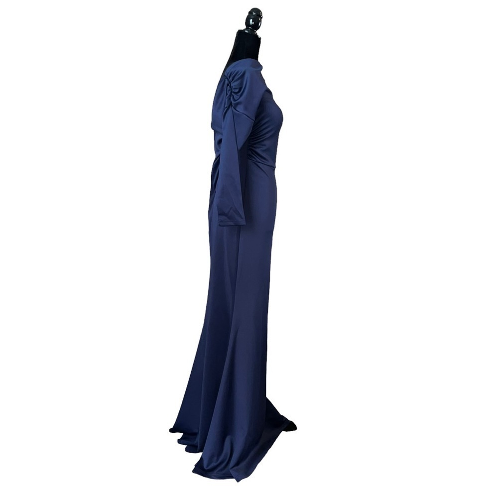 Women's Sexy Elegant Long Sleeve Off Shoulder Bodycon Long Evening Formal - Picture 6 of 10